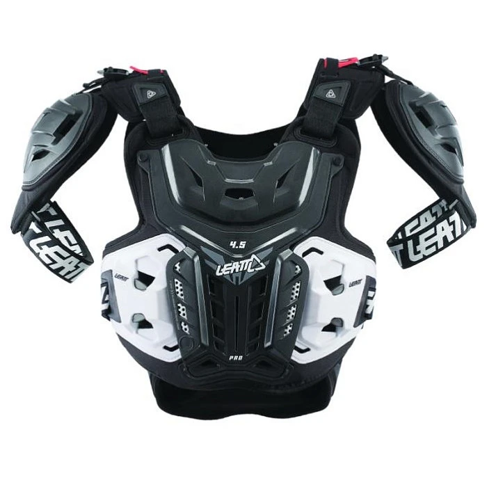 Leatt Chest Protector 4.5 Pro панцирь с плечами, черный