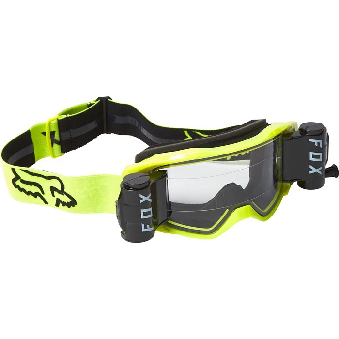 Fox Vue Stray Roll Off Black/Yellow мотоочки