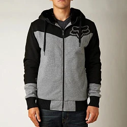 Fox Mogul Sasquatch Zip Fleece толстовка, черно-серый