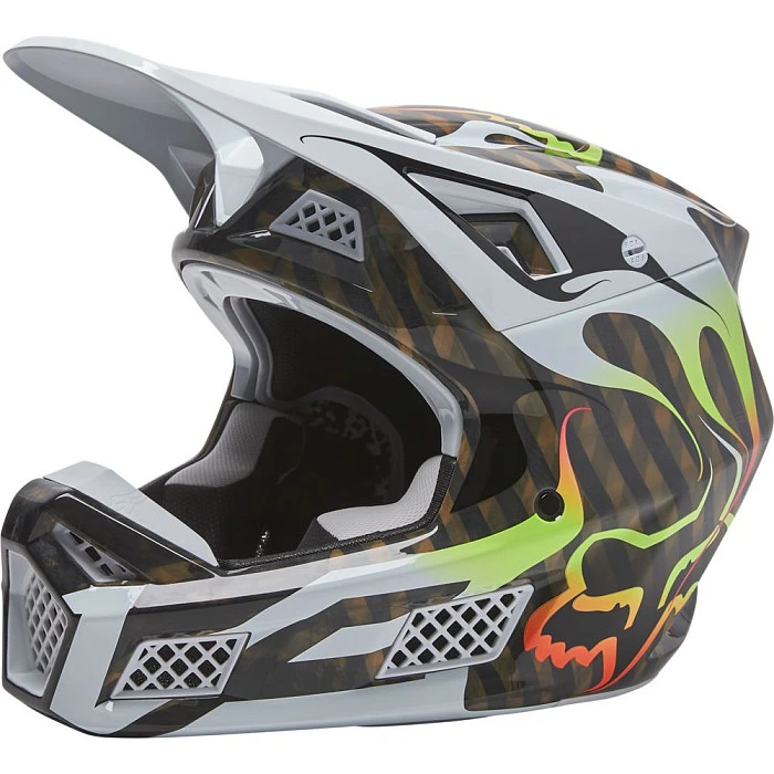 Fox Racing V3 RS 2022 Fahren Mul шлем кроссовый