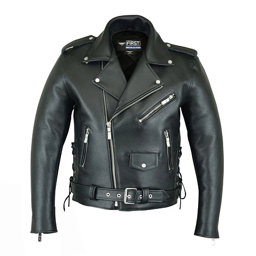 First M771 2BM Косуха мужская, кожа 2мм, черный