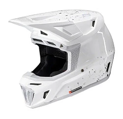 Leatt Kit Moto 8.5 V25 White шлем кроссовый + Velocity 5.5 мотоочки