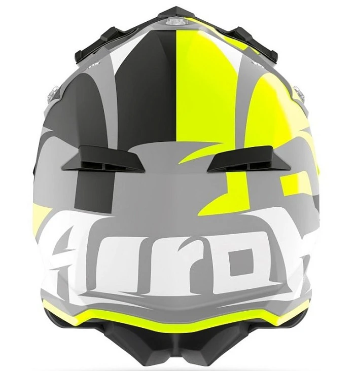Airoh Terminator Open Vision Shoot Yellow Matt шлем внедорожный