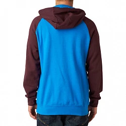 Fox Sekwel Zip Fleece толстовка, сине-коричневый