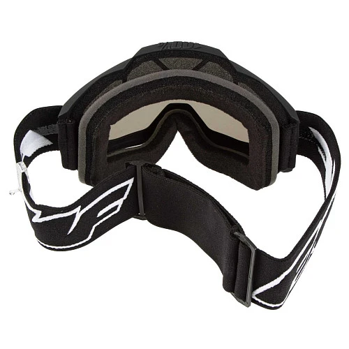 FMF Powerbomb Rocket Black мотоочки, зеркальная серая линза
