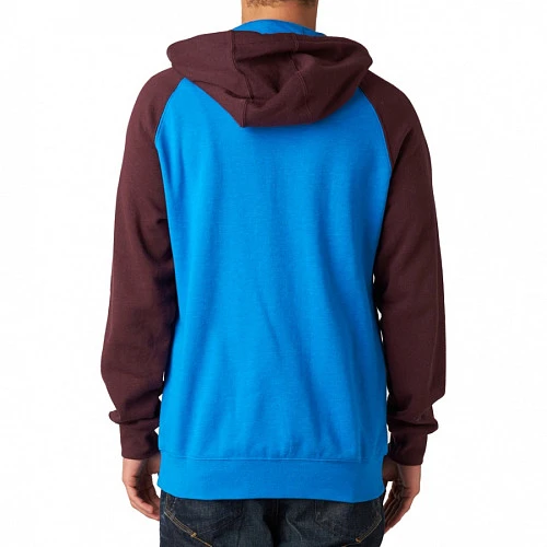 Fox Sekwel Zip Fleece толстовка, сине-коричневый