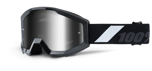 100% Strata JR Goliath Mirror Silver Lens мотоочки детские