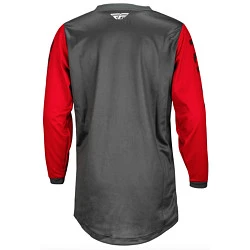 Fly Racing F-16 2023 Grey/Red джерси подростковая
