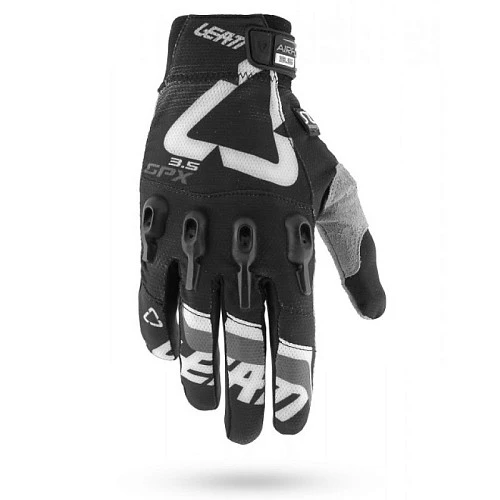 Leatt GPX 3.5 X-Flow мотоперчатки, черный