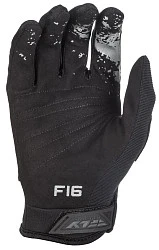 Fly Racing F-16 2018 мотоперчатки детские, черный