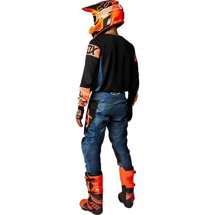 Fox Racing 180 Revn Youth Blue Steel джерси подростковая