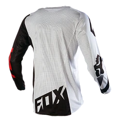 Fox Racing 360 Shiv джерси, черно-белый