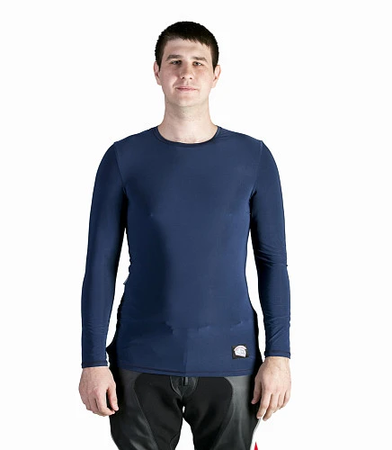 Hyperlook Crystal термобелье охлаждающее, джемпер синий