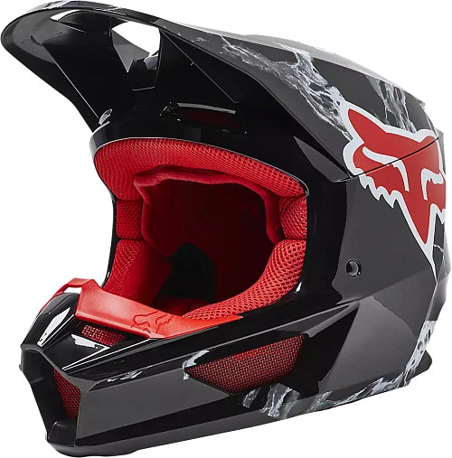 Fox V1 Karrera Black шлем кроссовый