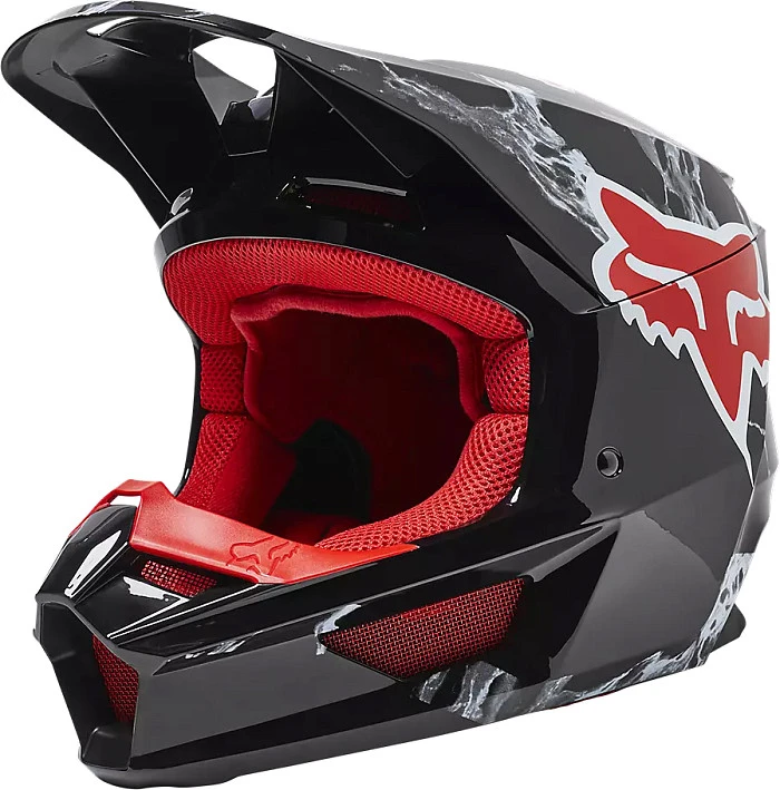 Fox V1 Karrera Black шлем кроссовый