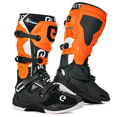 Eleveit X Legend Black/Orange/White мотоботы