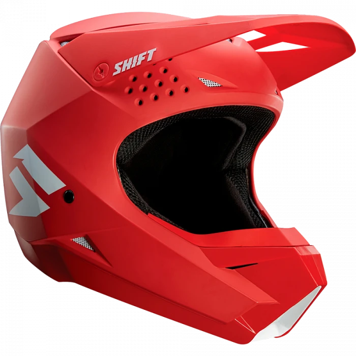 Shift White Youth Red шлем подростковый