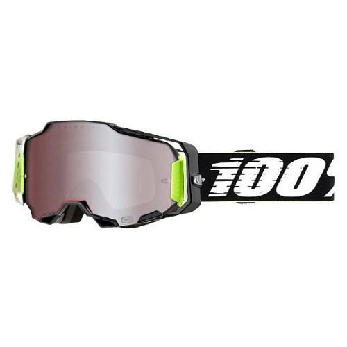 100% Armega Racr / Hiper Silver Mirror Lens мотоочки