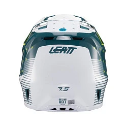 Leatt Kit Moto 7.5 V24 Acid Fuel шлем кроссовый + Velocity 4.5 мотоочки