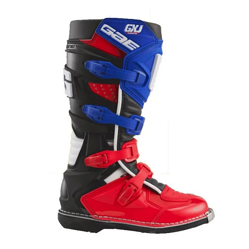 Gaerne GXJ Red/White/Blue мотоботы кроссовые детские/женские, красно-бело-синий