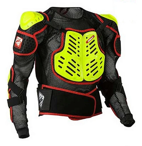Kenny Performance Safety Jacket 2014 моточерепаха, черно-салатовый