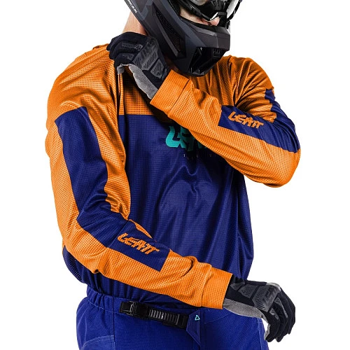 Leatt 3.5 Ride 2026 Orange джерси, оранжевый