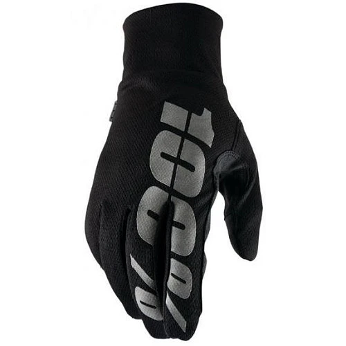100% Hydromatic Waterproof Black мотоперчатки