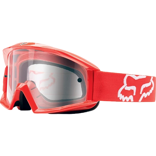 Fox Main Red/Clear мотоочки, красный