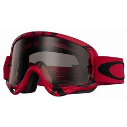 Oakley O-Frame Intimidator мотоочки, красно-черный, темно-серая линза
