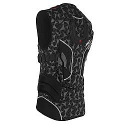 Leatt 3DF Airfit Lite моточерепаха без рукавов, черно-серый