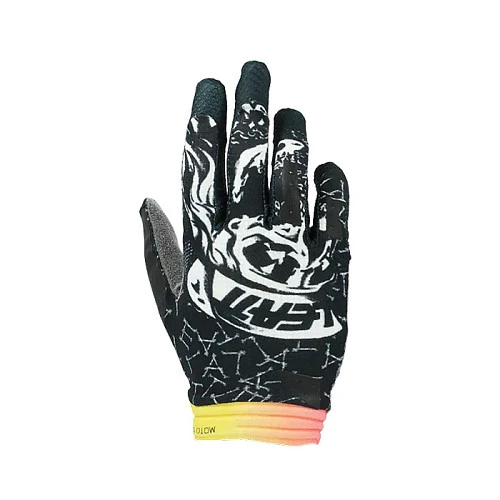 Leatt GPX 1.5 Gripr 2021 Black Bones мотоперчатки