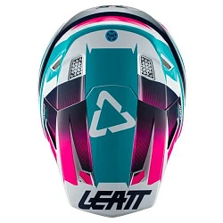 Leatt Kit Moto 7.5 V21 Pink шлем кроссовый + Velocity 4.5 мотоочки
