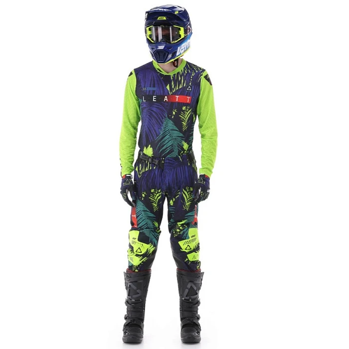 Leatt Moto 5.5 I.K.S / UltraWeld 2024 Jungle комплект