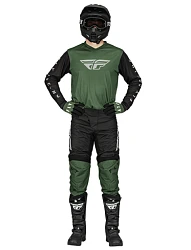 Fly Racing F-16 2023 Green/Black мотоштаны