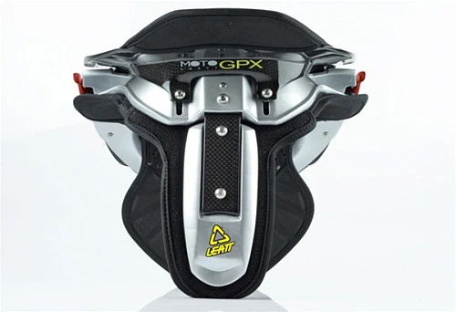 Leatt Moto GPX Club Plus полукарбоновая защита шеи, черно-белый
