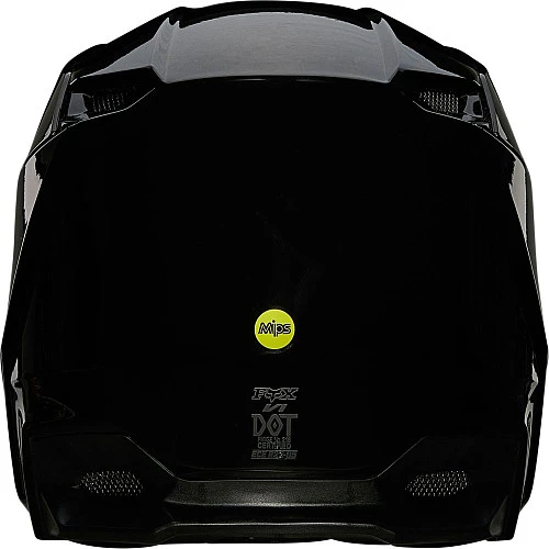 Fox Racing V1 Plaic 2022 Black шлем кроссовый