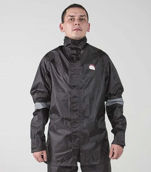 Hyperlook Adventurer дождевик раздельный (куртка), черный