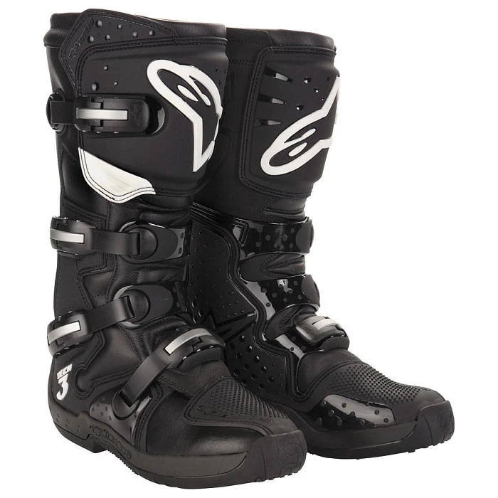 Alpinestars Tech 3 мотоботы кроссовые, черный