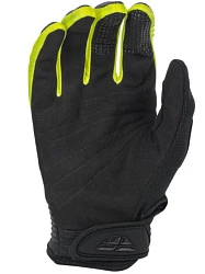 Fly Racing F-16 2022 мотоперчатки, серо-черно-желтый