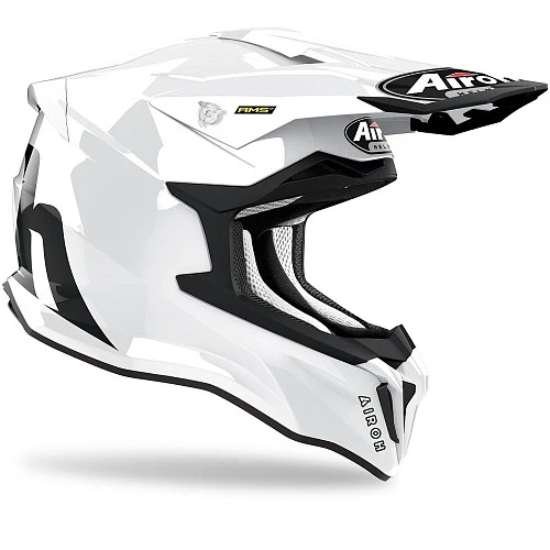 Airoh Strycker White шлем внедорожный, белый