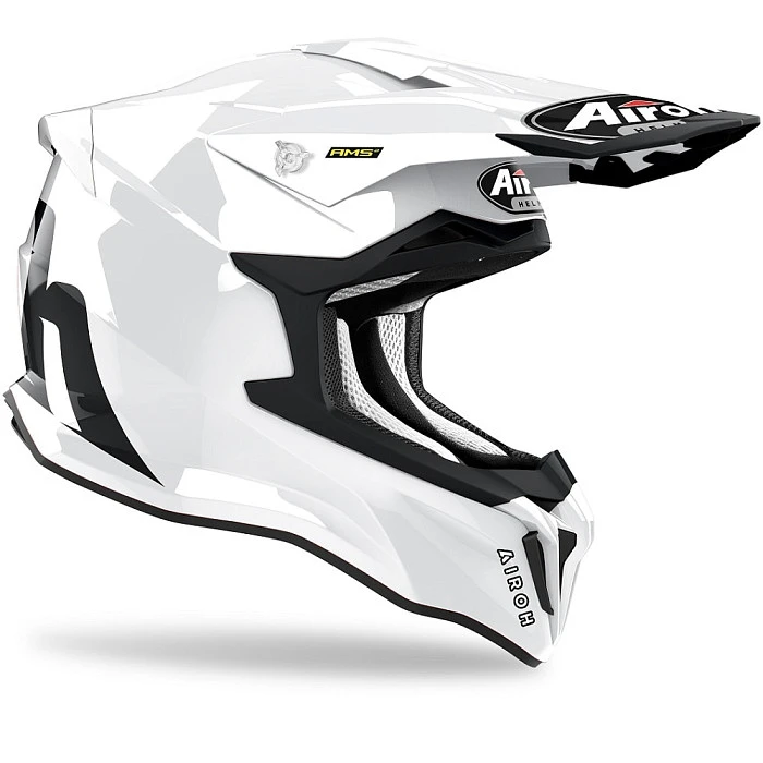 Airoh Strycker White шлем внедорожный, белый