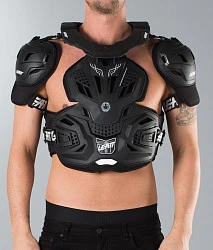 Leatt Fusion 3.0 панцирь+защита шеи, черный