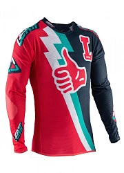 Leatt GPX 5.5 UltraWeld 2019 джерси, красно-синий