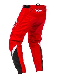 Fly Racing F-16 2020 мотоштаны, красно-бело-черный
