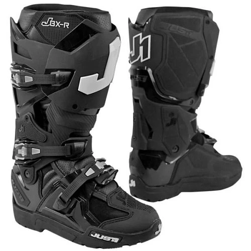 Just1 JBX-R MX Solid Black мотоботы
