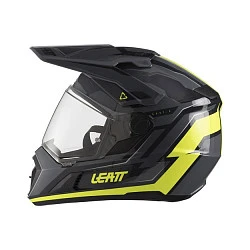 Leatt Kit ADV 7.5 Hi-Viz Yellow шлем + Vizion 2.5 мотоочки, желтый