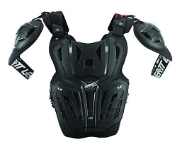 Leatt Chest Protector 4.5 Pro панцирь с плечами, черный