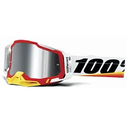 100% Racecraft 2 Arsham Red / Mirror Silver Lens мотоочки