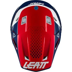 Leatt Kit Moto 8.5 V21 Blue шлем кроссовый + Velocity 5.5 мотоочки