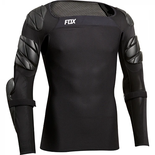 Fox Airframe Pro Sleeve джемпер с защитой локтей и плеч, черный